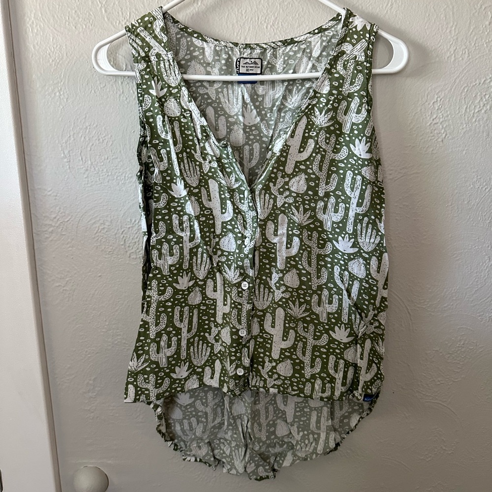 Kavu tank top- cactus pattern